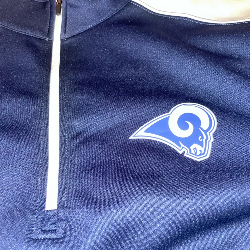 NFL Rams quarter zip - Picture 2 of 2